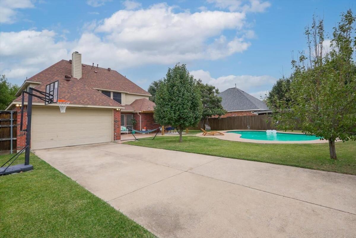 6Br 3,5Ba Home Pool, Hot Tub, Game Room -16 Guests Sachse Bagian luar foto